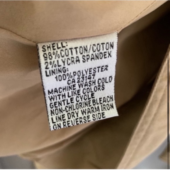 Vintage Talbots Stretch Tan Blazer Jacket - Picture 4 of 7